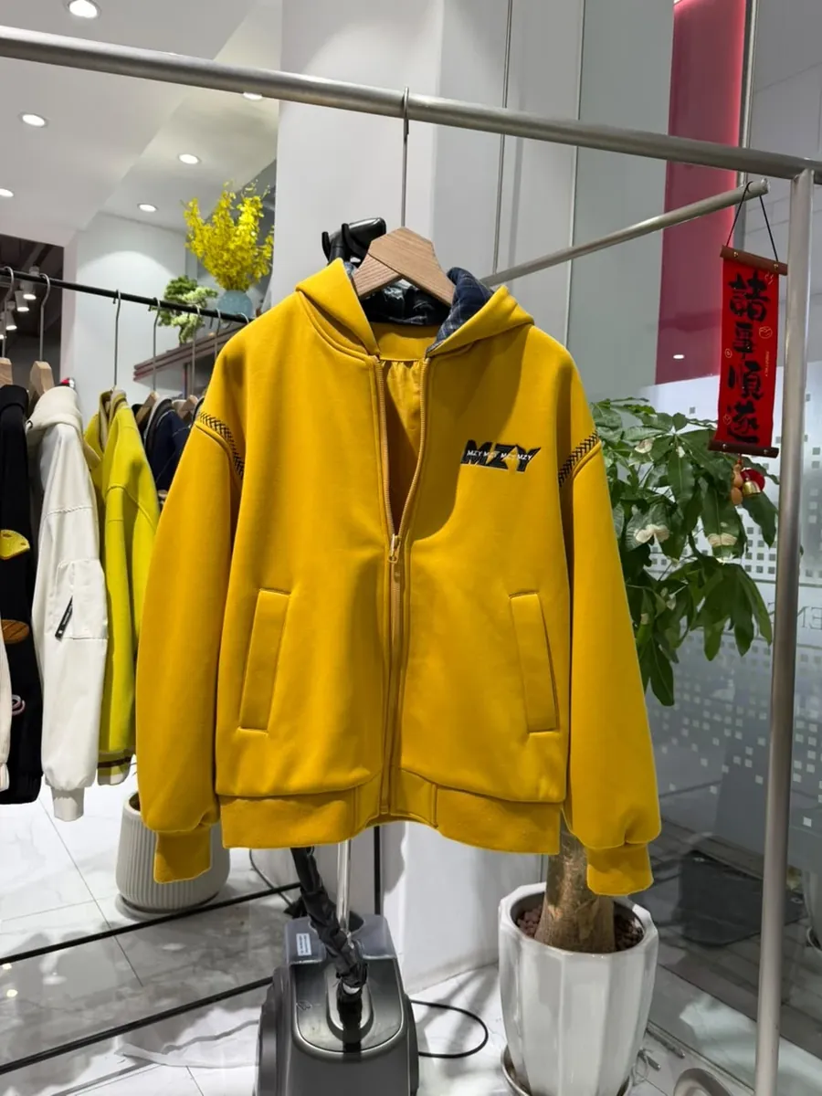 Mustard Zip Hoodie